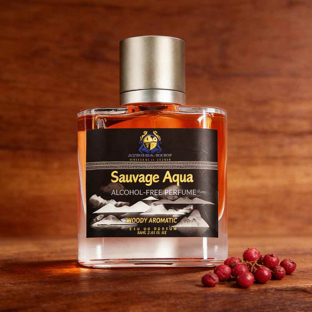 Perfume Aqua Fragrance - Sauvage Aqua: Würzig-Holziges Herrenparfüm, 60ml, Langanhaltender