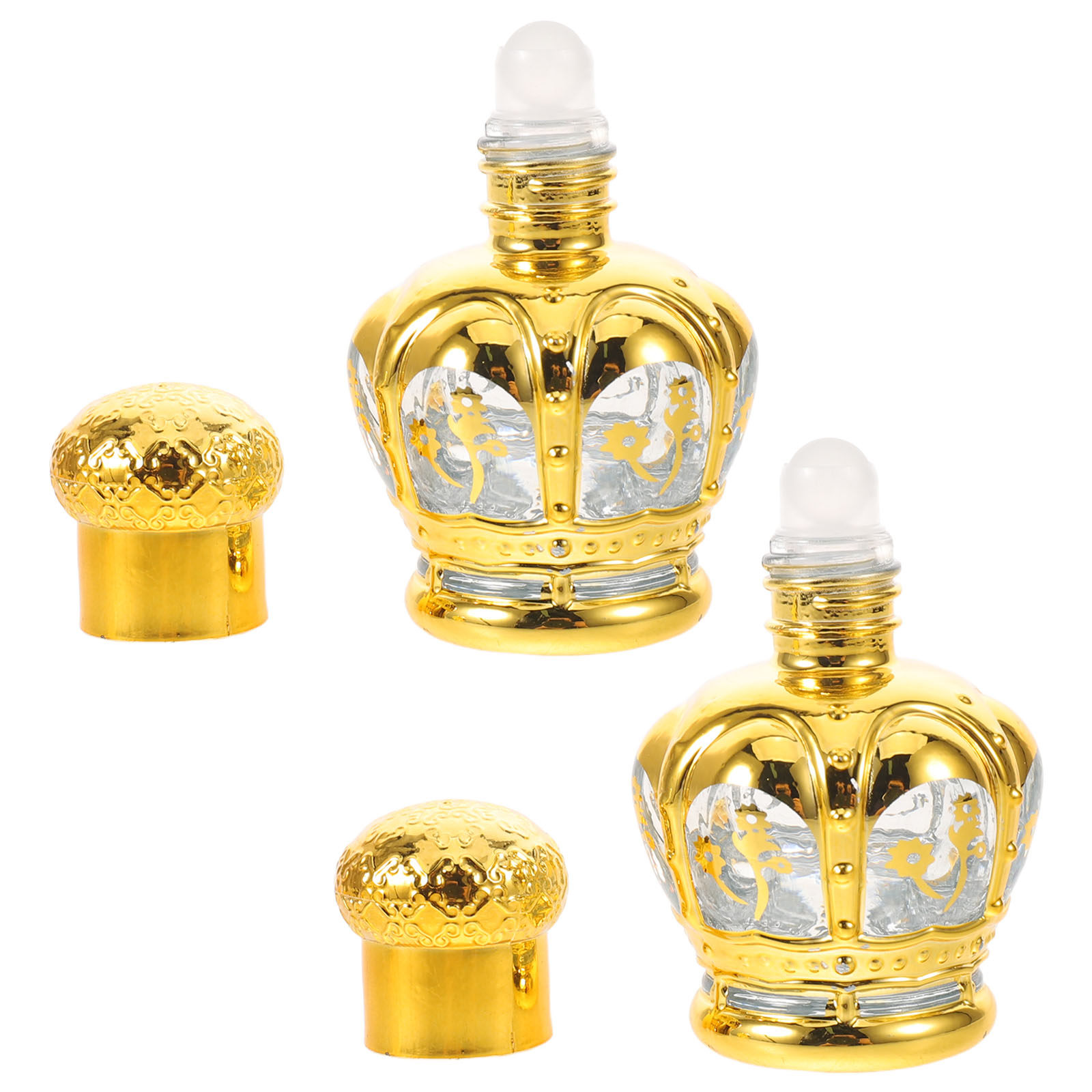 On Perfume & Fragrance Kota Bogor - 2 Stück 12 ml Klarglas-Rollflaschen mit