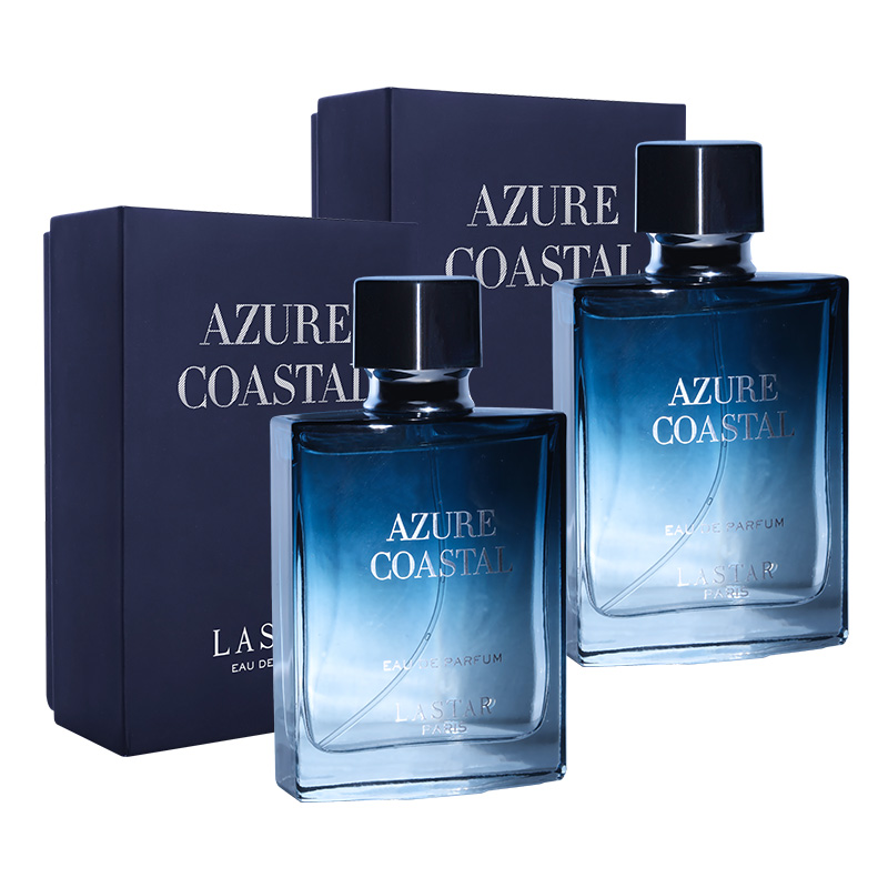 Perfume Fragrance Gift Set - LASTAR Herrenparfüm, Zwei Flaschen Insgesamt 100ml/3,38fl.oz,