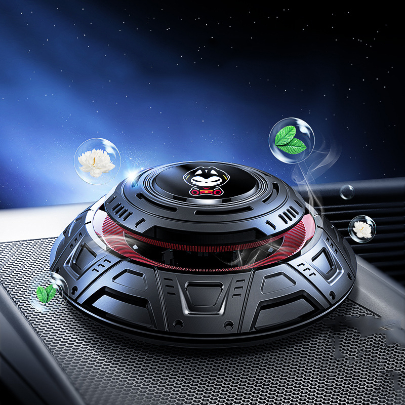 Perfume Fragrance Families - Meow Family UFO-Stil Auto-Lufterfrischer Parfüm Auto-Innenraum-Duftclip
