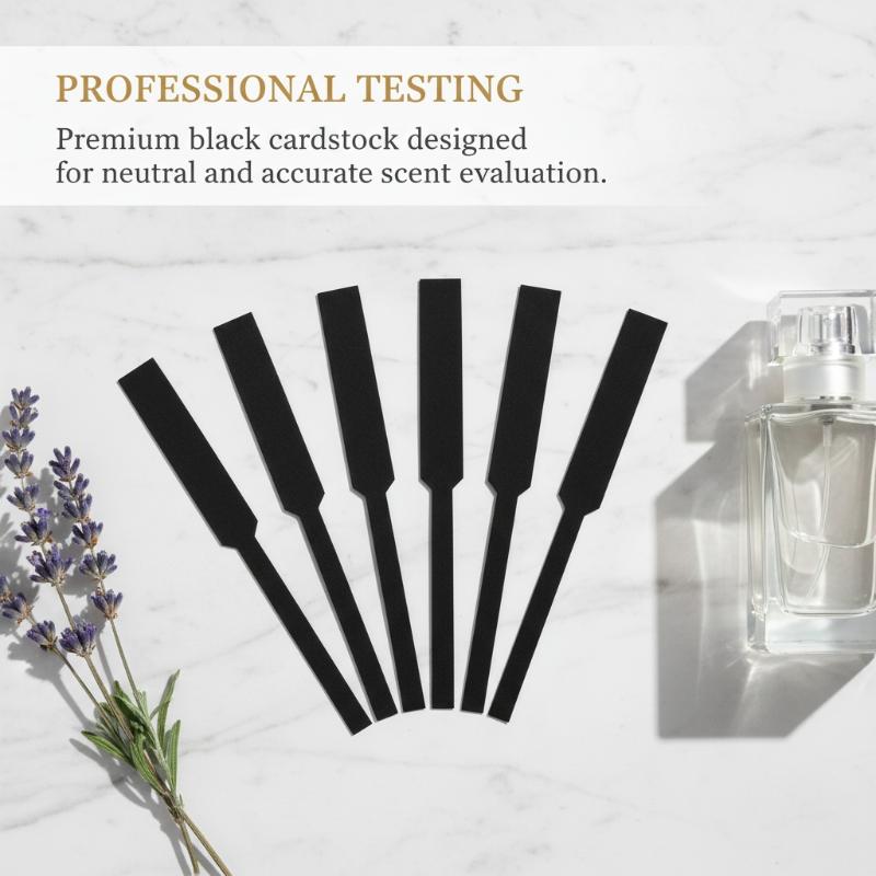 Perfume Fragrance Lab - 100 Stück Duftteststreifen Parfüm-Aromatherapie-Papierblätter für Laborprobenentnahmen