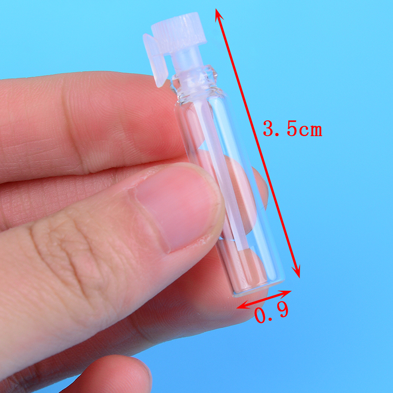 Perfume Fragrance Lab - (N) 50 Stück Mini-Glasfläschchen für Parfümproben,