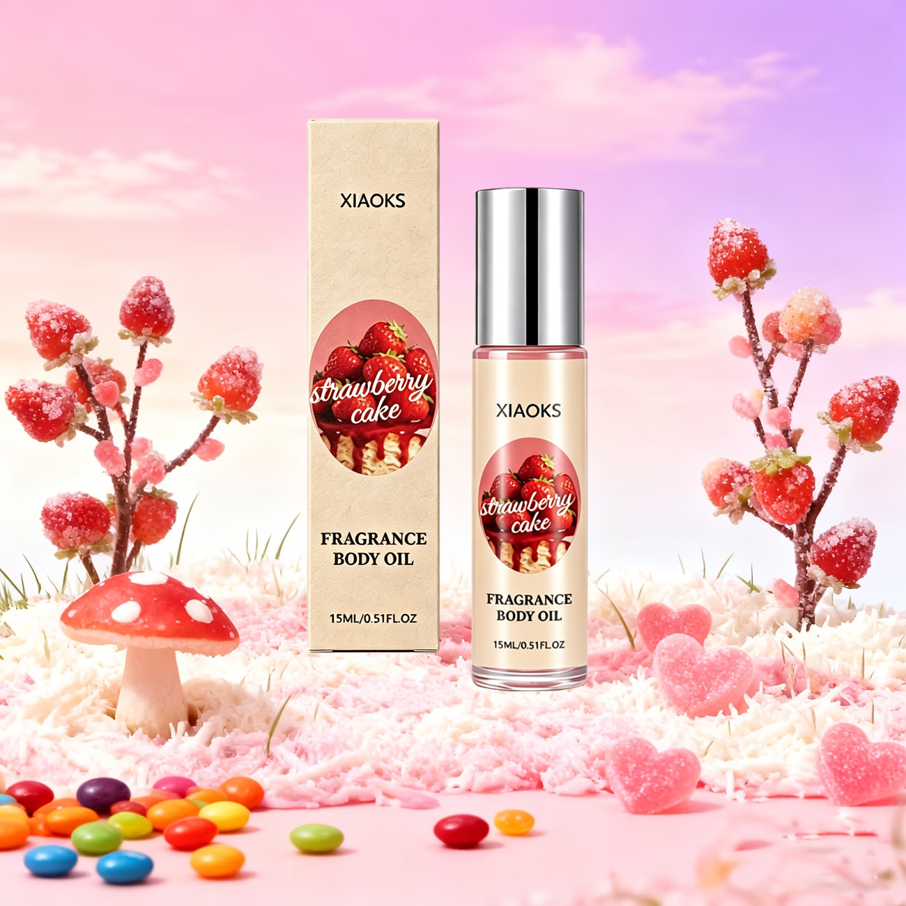 1 Flasche Erdbeer-Kuchen Roll- – On Perfume & Fragrance Kota Bogor Bewertung und Preis