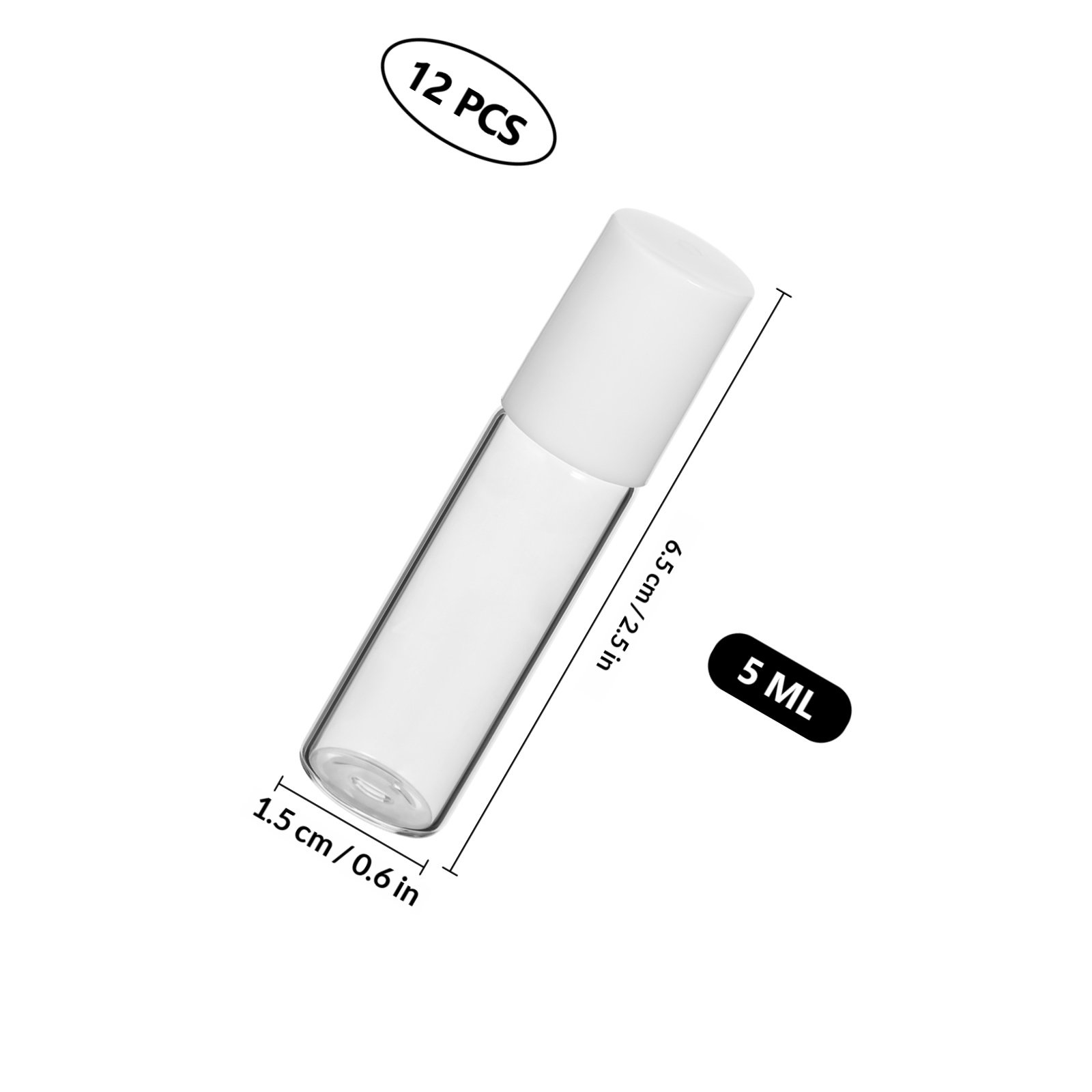12 Stück 5 ml Glas-Rollflasche – On Perfume & Fragrance Kota Bogor Bewertung und Preis